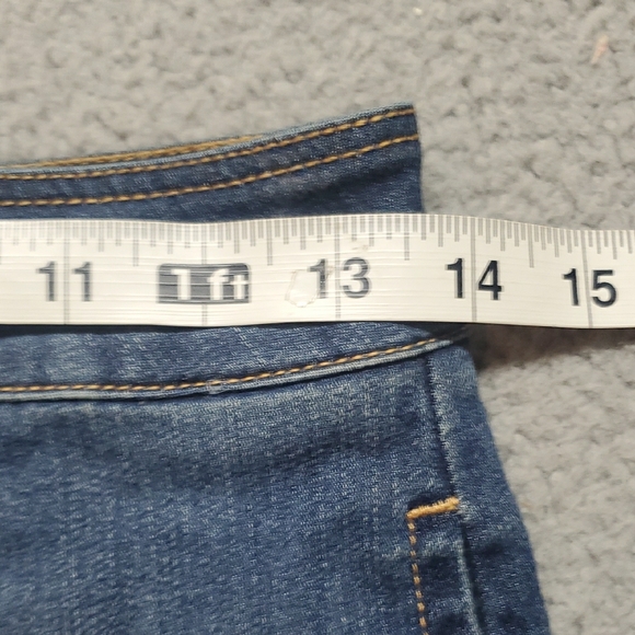 American Eagle Outfitters Denim Button-Front Women's Denim Mini Skirt Size 0 - Picture 4 of 6